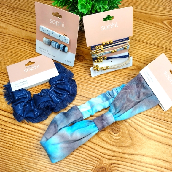 Hair Accessories Sophie Blue Bundle - Picture 10 of 10